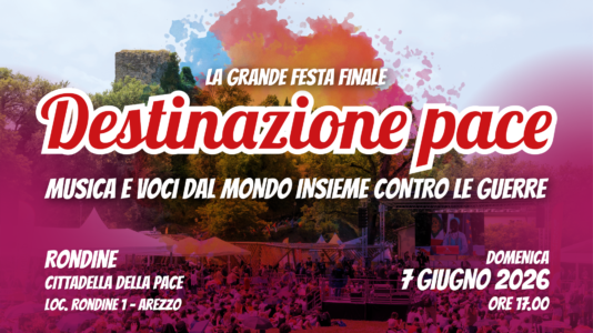 Destinazione Pace - festa finale YouTopic Fest 2026
